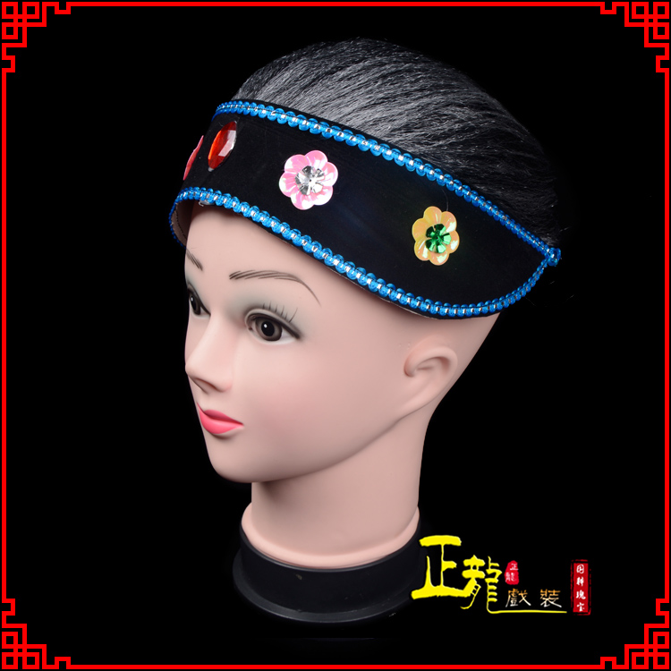 贵港老旦媒婆穷老太婆假发套 老旦头套