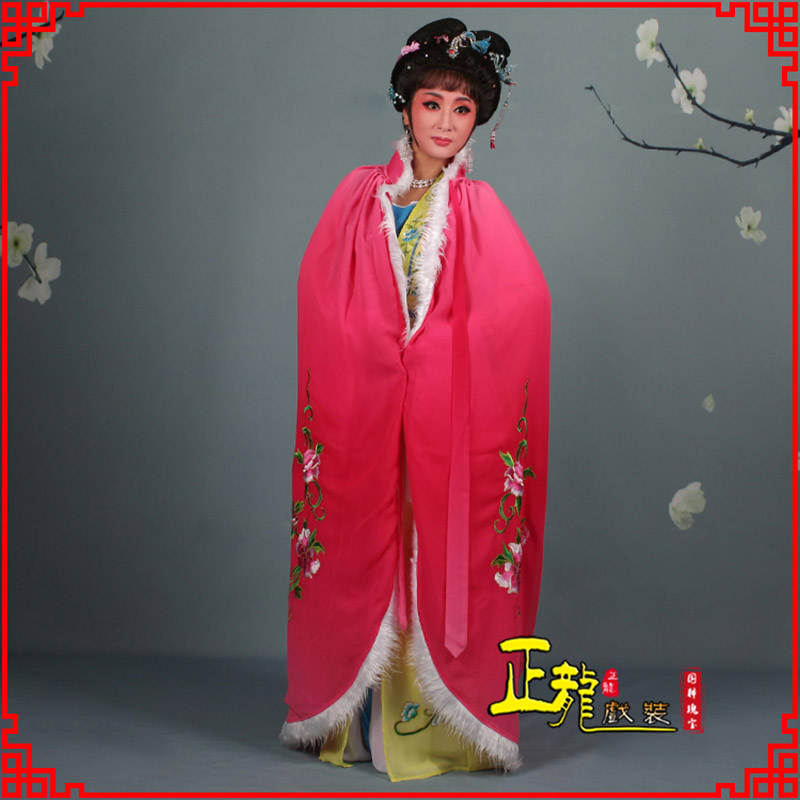 贵港小花旦绣花斗篷 花旦披风